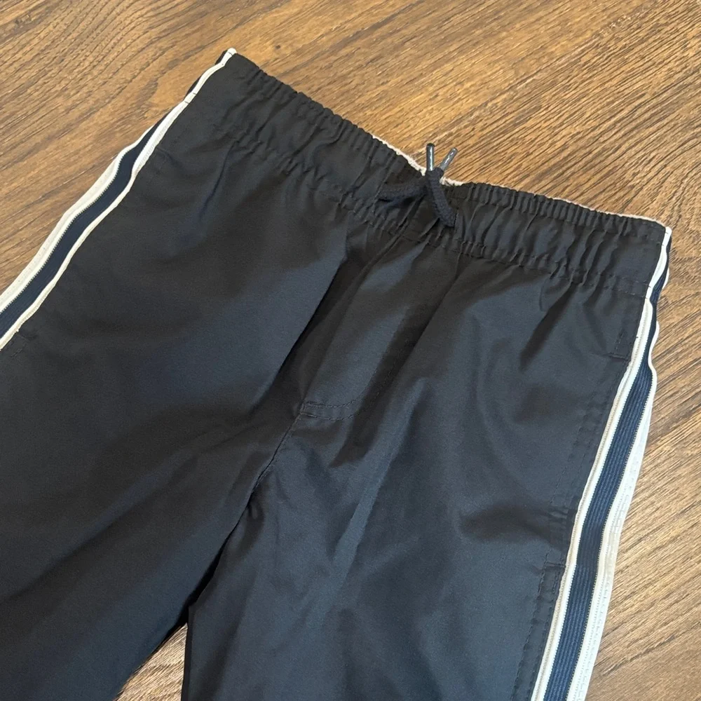 OshKosh B'gosh Black Joggers with White Stripes